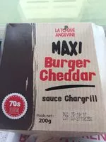 Mängden socker i Maxi burger cheddar