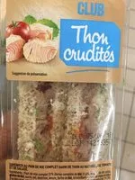 Mängden socker i Sandwich au thon crudités