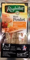 Mängden socker i Maxi poulet crudités & sauce mayonnaise allégée en matières grasses