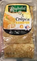 Mängden socker i 4 Crêpes Dinde, Emmental