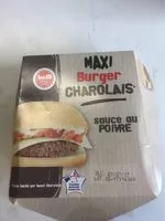 Mängden socker i Maxi burger charolais
