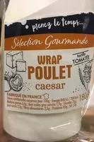 Mängden socker i Wrap poulet