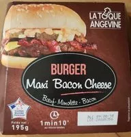Mängden socker i Burger Maxi Bacon Cheese