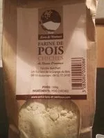 Mängden socker i Farine de pois chiches