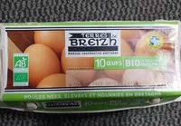 Mängden socker i 10 Oeufs Bio de poules élevées en plein air