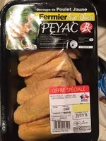 Mängden socker i Découpe de Poulet Jaune