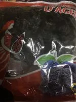 Mängden socker i Pruneaux d’Agen