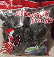 Mängden socker i Pruneaux d'Agen