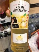 Mängden socker i Sirop au citron