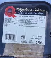 Mängden socker i Pâté de campagne