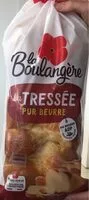 Mängden socker i Brioche La Tressée pur beurre