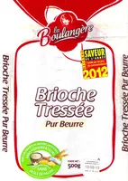 Mängden socker i Brioche tressée pur beurre