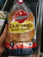 Mängden socker i Medias Noches La Boulangère 6 Uds