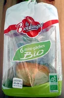 Mängden socker i 6 Mini-gâches Bio