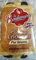 Mängden socker i Pain au chocolat pur beurre