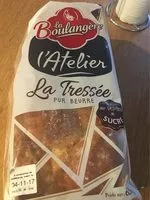 Mängden socker i La Tressée pur beurre aux pépites de sucre
