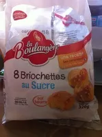 Mängden socker i Briochettes au sucre