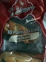 Mängden socker i Pains au lait aux pépites de chocolat
