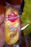 Mängden socker i Pain au Lait La Boulangere