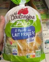 Mängden socker i Pains au lait frais