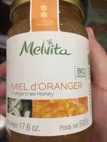 Mängden socker i Miel d'oranger