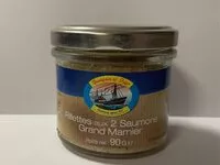Mängden socker i Rillettes aux 2 Saumons Grand Marnier