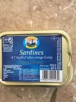 Mängden socker i Sardines a l'huile d'olive vierge Extr