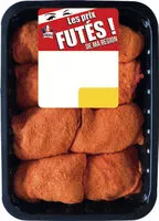 Mängden socker i 8 Hauts de cuisse de poulet à la Mexicaine