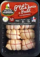 Mängden socker i 8 P'tits farcis de poulet à la provençale