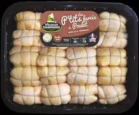 Mängden socker i 20 P'tits farcis de poulet morilles-armagnac