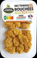 Mängden socker i Tendres bouchées de volaille