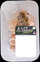 Mängden socker i Roulé de dinde aux champignons