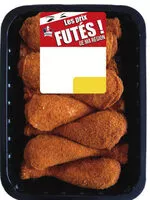 Mängden socker i 8 Pilons de poulet assaisonné au paprika