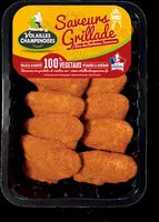 Mängden socker i 12 Ailes de poulet assaisonné au paprika