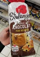 Mängden socker i 8 pains au chocolat pur beurre