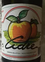 Mängden socker i Cidre