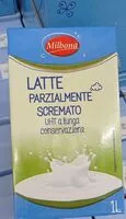 Mängden socker i latte parzialmente scremato
