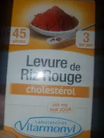 Mängden socker i Levure de riz rouge