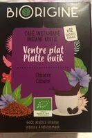 Mängden socker i Vitarmonyl Biorigine Café Ventre Plat Chicorée