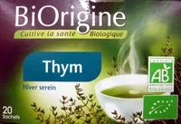 Mängden socker i Thym BiOrigine