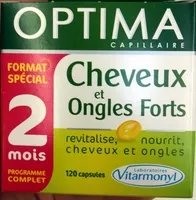 Mängden socker i Cheveux et ongles forts