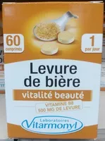 Mängden socker i Levure de bière Vitalité Beauté