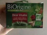 Mängden socker i Désir Vitalité