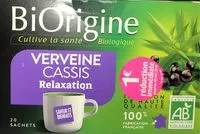Mängden socker i Tisane Verveine Cassis Relaxation