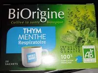 Mängden socker i Thym menthe respiratoire
