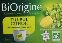 Mängden socker i Tilleul Citron