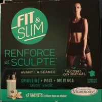 Mängden socker i Fit et Slim renforce et sculpte