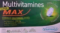 Mängden socker i Multivitamines