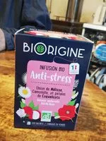 Mängden socker i Infusion Bio Anti-stress