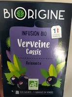 Mängden socker i Infusion bio verveine cassis